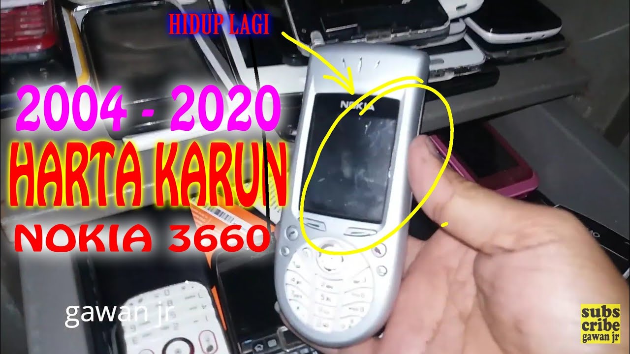 SERVICE HP NOKIA 3660 SUDAH LAMA MATI DI BRANGKAS
