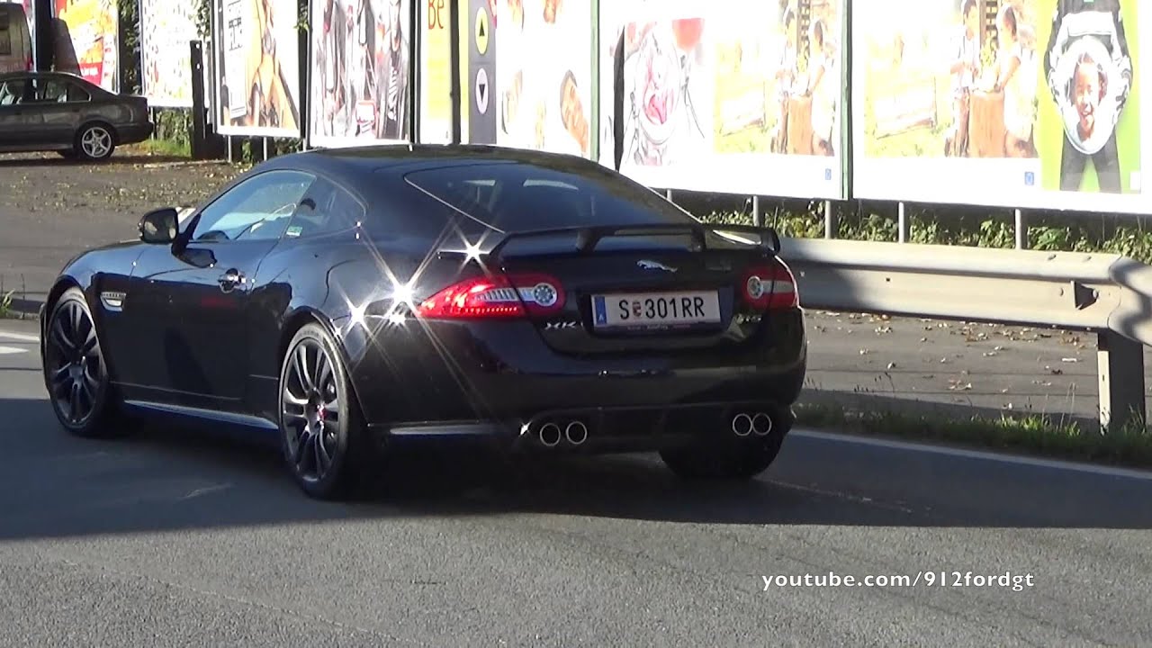 Jaguar XKR-S beautiful V8 Sound!