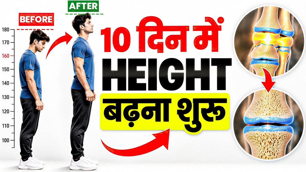 Reach Your Maximum Height Before It’s Too Late (Age 13–24 Guide)