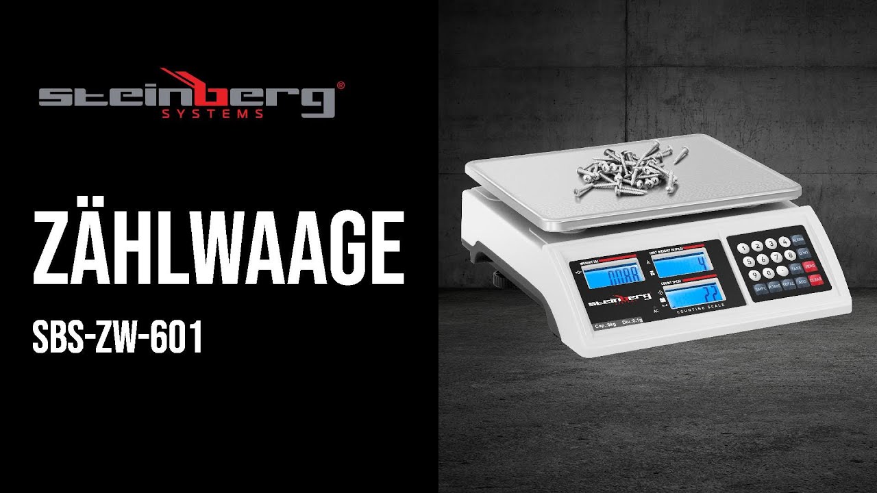 Zählwaage Steinberg Systems SBS-ZW-601 | Produktvorstellung 10030499