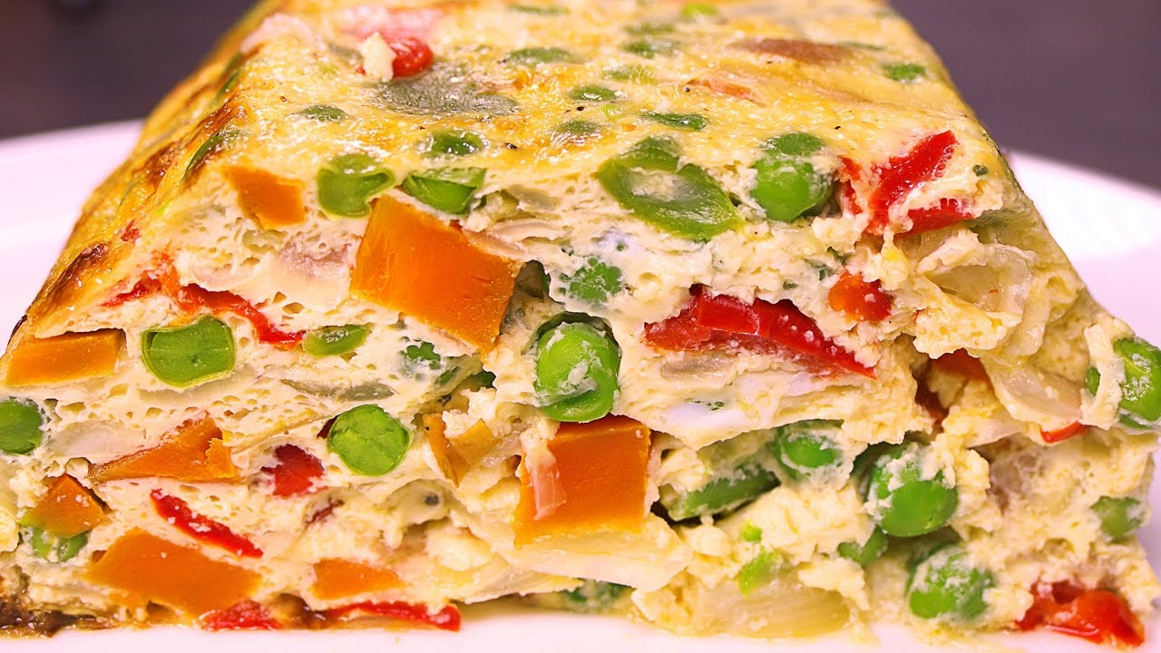 PASTEL DE VERDURAS AL HORNO - recetas de cocina faciles rapidas y economicas