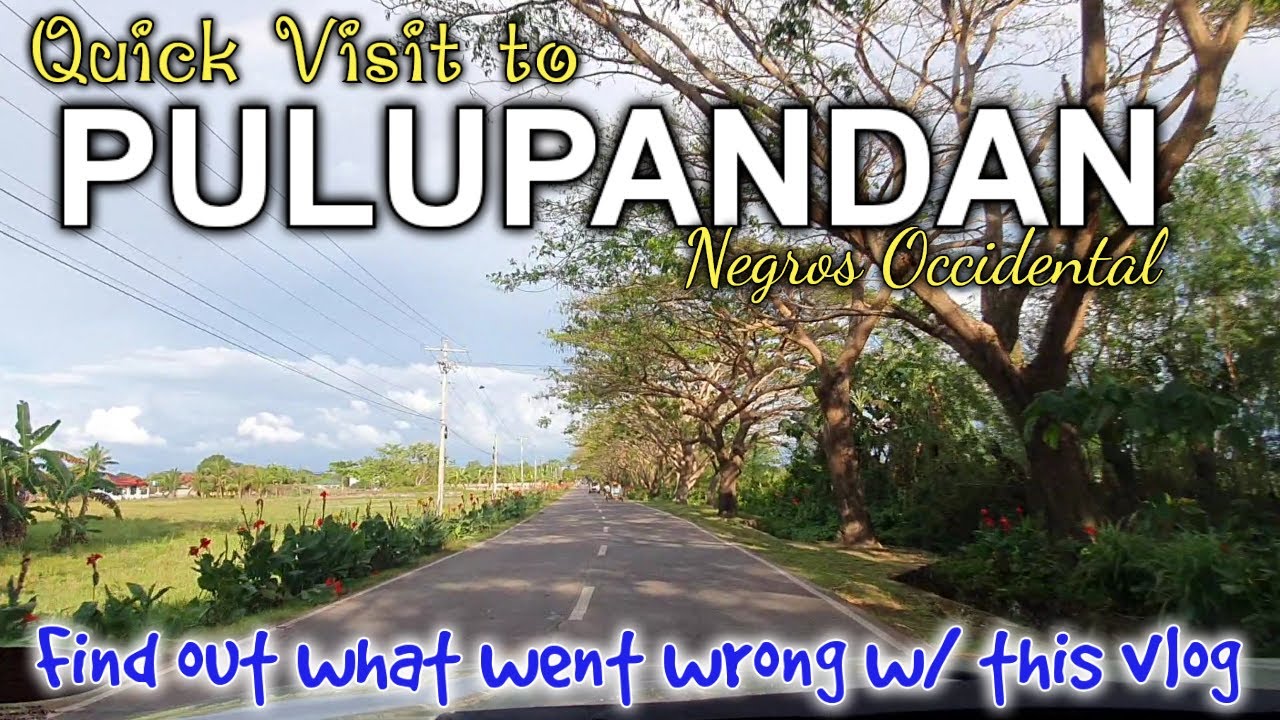 QUICK VISIT TO PULUPANDAN, Negros Occidental - A VLOG WENT WRONG | Eng Sub