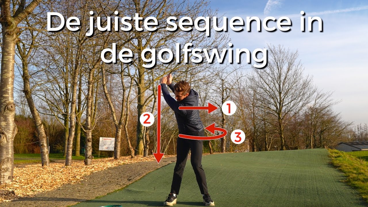 De juiste sequence in de golfswing