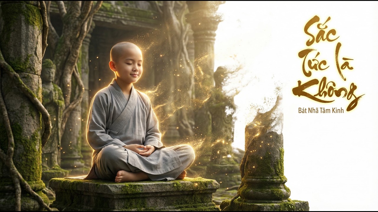 Nhạc Thiền Thư Giãn Sâu & Giảm Overthinking - Bát Nhã Tâm Kinh (Buông Bỏ Chấp Niệm)