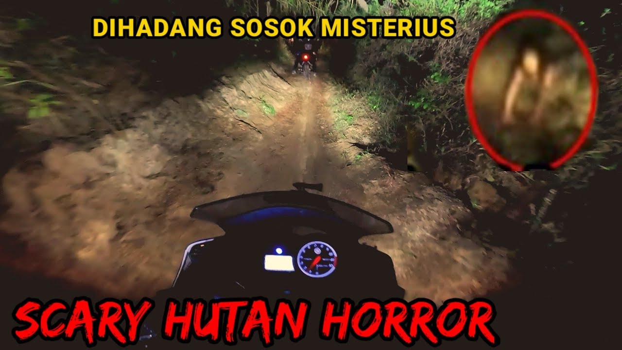 PANIK‼️TRABAS HUTAN HORROR TENGAH MALAM DIHADANG PENAMPAKAN SOSOK MISTERIUS