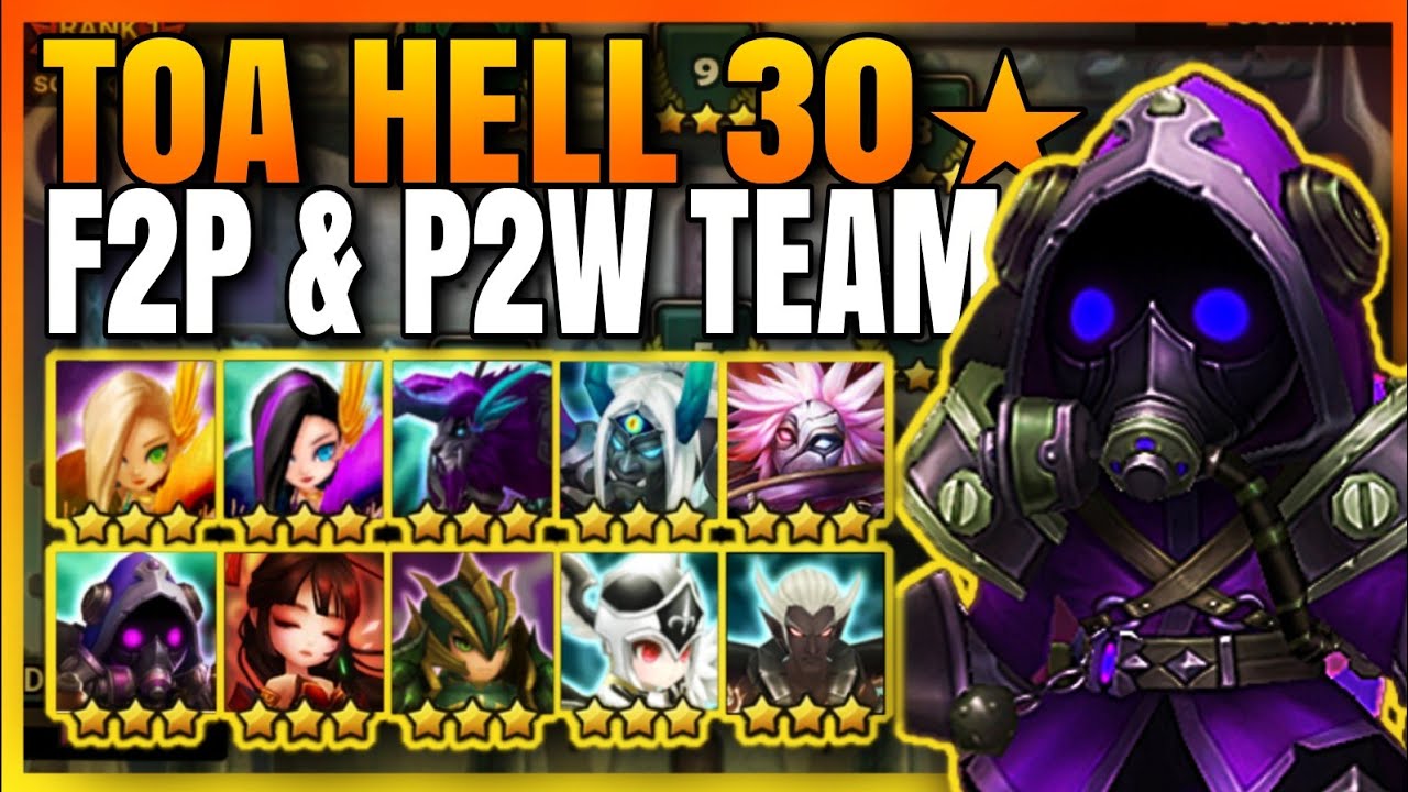 ToA HELL 30★ | Abril ~ Maio | Summoners War