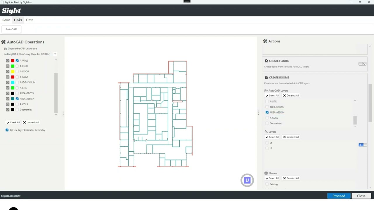 CAD to BIM :  Convert CAD to Revit Rooms Automatically!