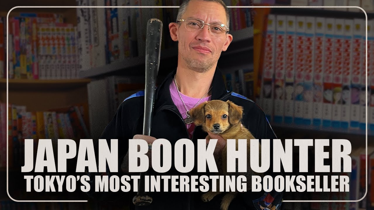 Collecting Rare Manga, Book Selling & Japanese Culture With ⁨@japanbookhunter⁩ !