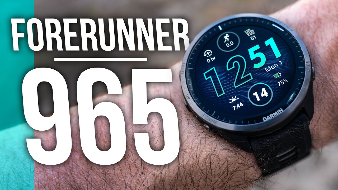 Распаковка Garmin Forerunner 965 / Первые впечатления — достаточно ли этого для ультрамарафонов?