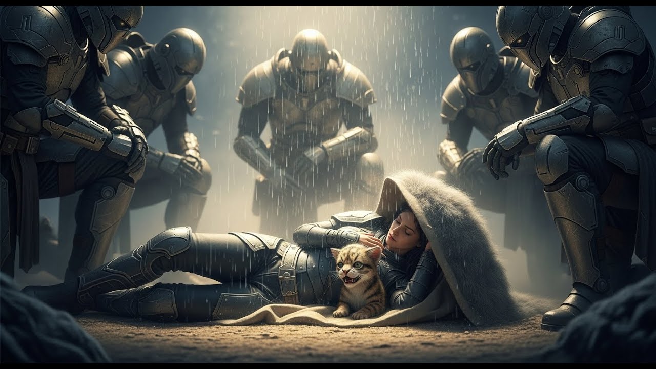 The Human Covered the Cub With Her Own Body — The Apex Soldiers Kneel When They Speak Her Name
