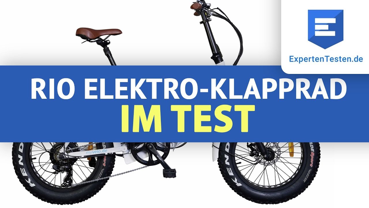 Elektro Klappfahrrad Review: Rio von myvelo im Test 2022