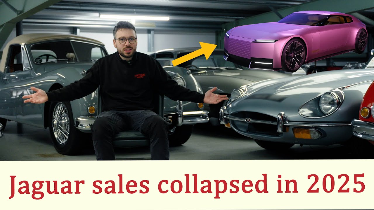 Почему продажи Jaguar резко упали в 2025 году?