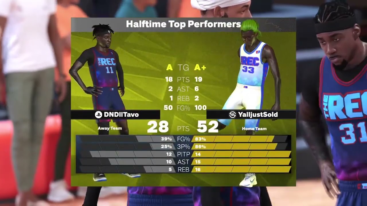 SCORING 40 POINTS 😈😈.. And Get SOLD IN RANDOM REC #2k26 #2k #2kcommunity 