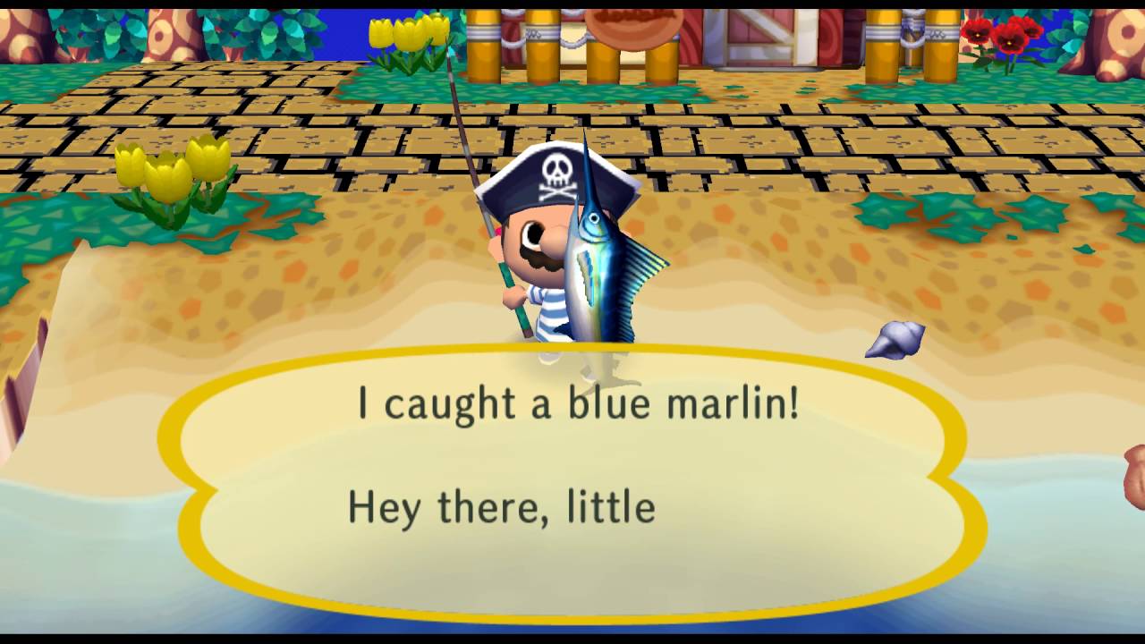 Animal Crossing: City Folk - Catching the Blue Marlin - 1080p HD [Dolphin Wii/GC Emulator]
