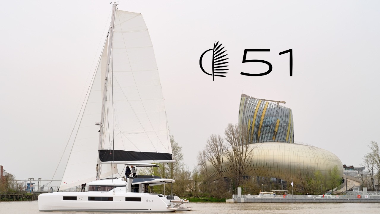 The new Lagoon 51 has set sail!