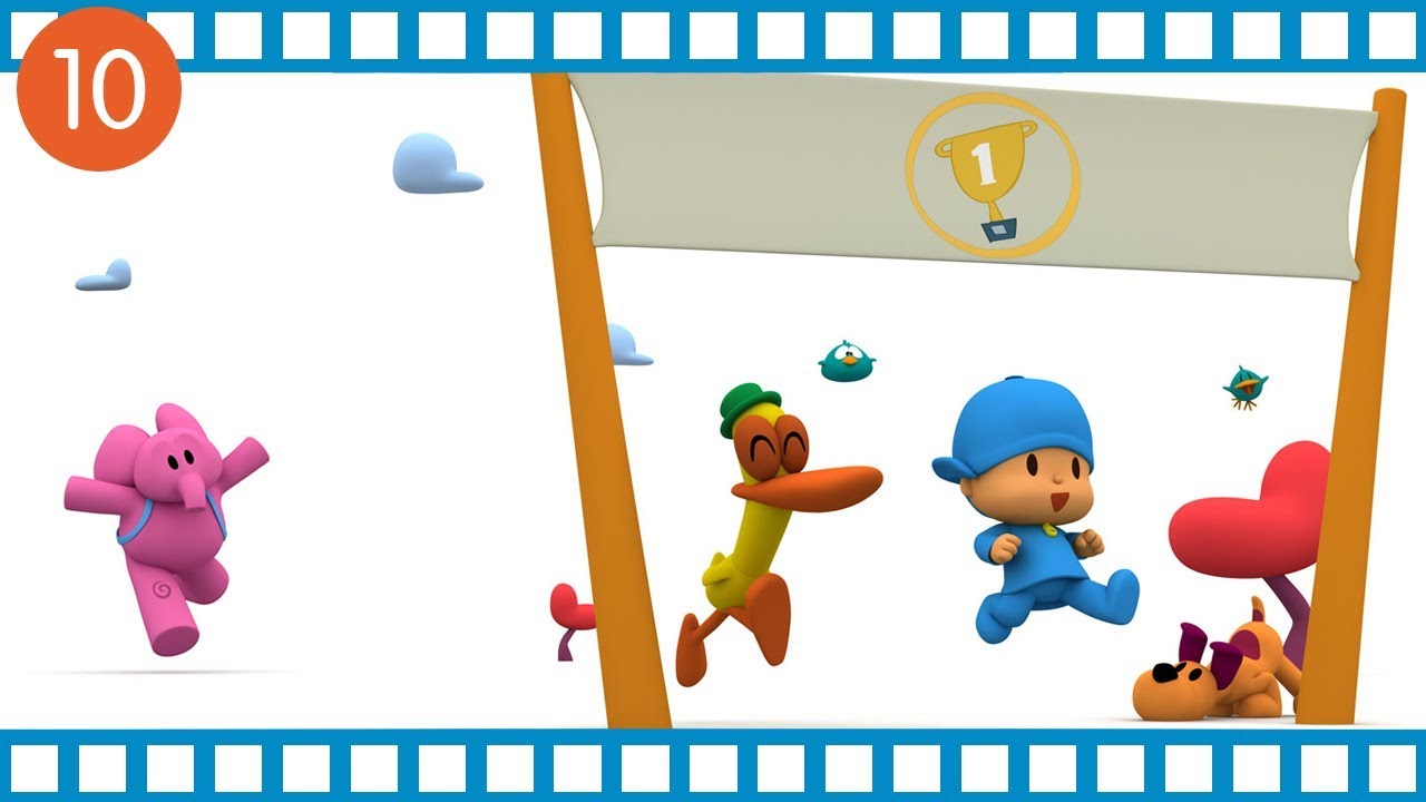 Pocoyo - Mezz'ora di cartone animato educativo per i bambini 🥇 [10] | Cartoni animati