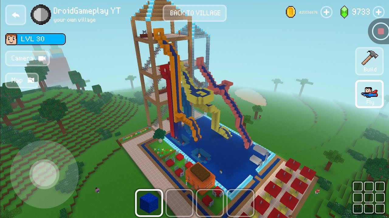 Water Park - Block Craft 3d: Building Game