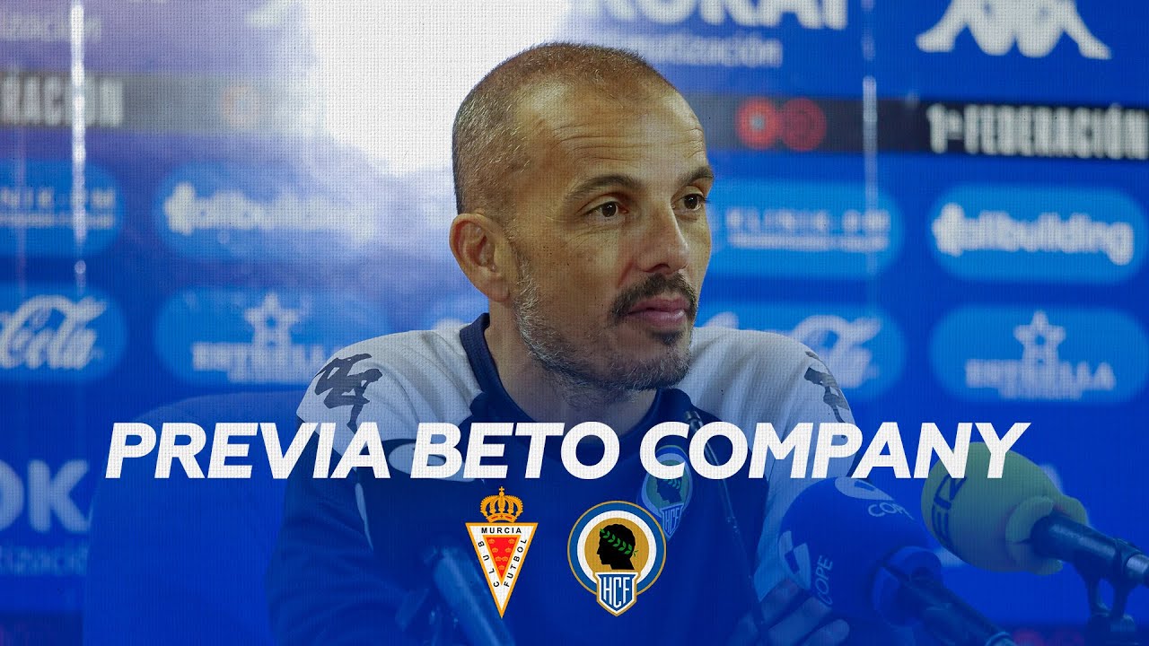 📺 𝗣𝗥𝗘𝗩𝗜𝗔 | Beto Company, previo al Real Murcia | #MachoHércules 💙🤍