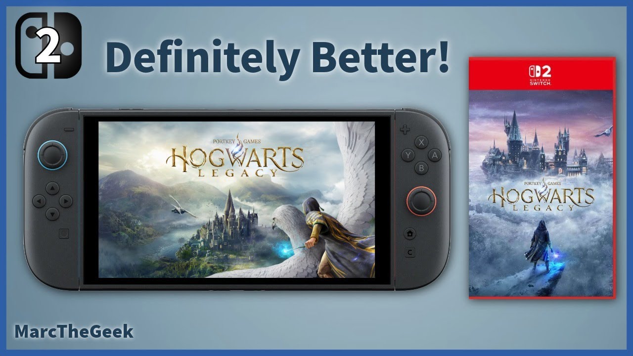 Hogwarts Legacy Nintendo Switch 2 Upgrade Gameplay