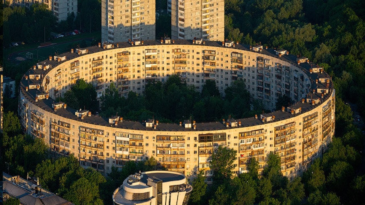 Круглый дом на Довженко 6! проект дома: I-515-9м! город Москва, (Раменки), Довженко 6 подъезд 1