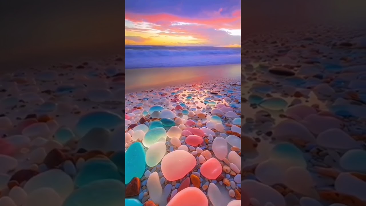 🫧 McKerricher Park, California, glass beach.