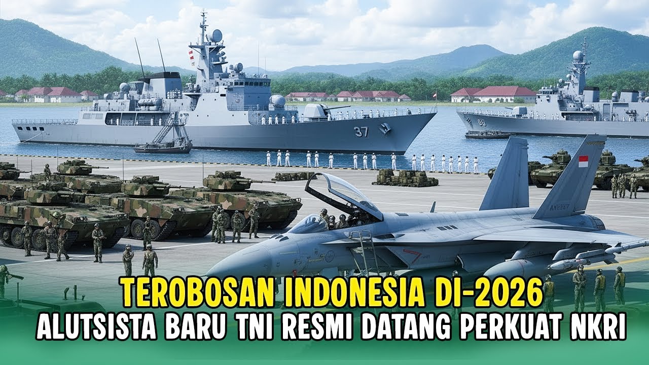 RESMI DATANG TAHUN 2026! 5 Alutsista Paling Canggih perkuat NKRI