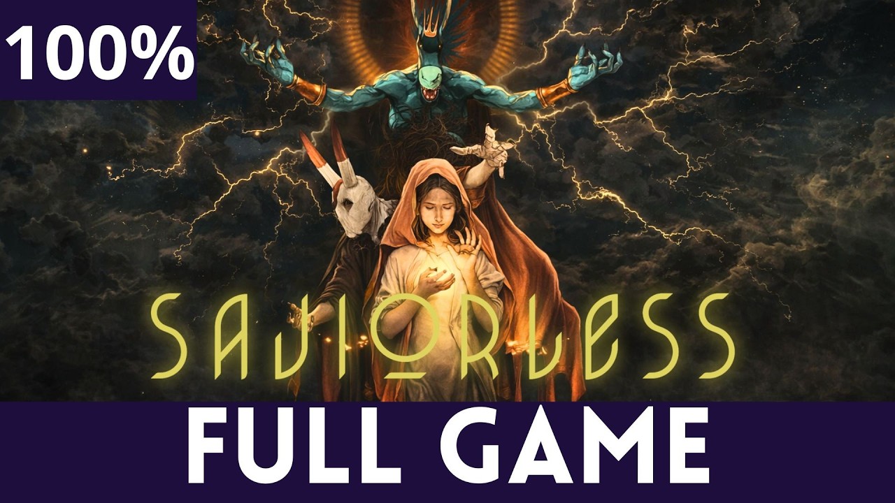 Saviorless - Full Game 100% [All Pages & Good Ending] (No Commentary)