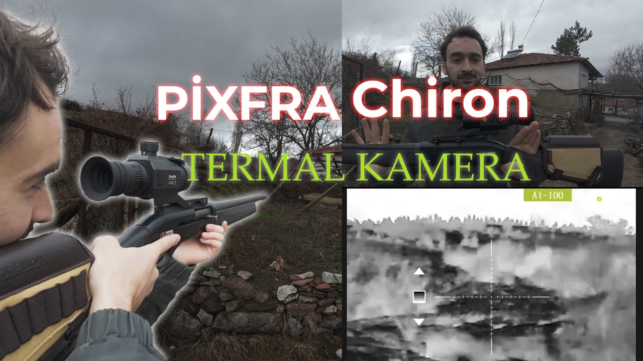 Tüfeğe takılan Termal Kamera incelemesi (Pixfra Chiron)