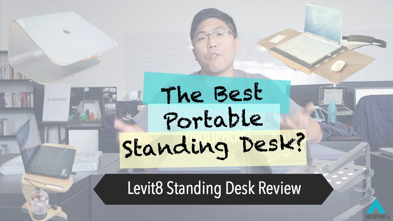 Levit8 Portable Standing Desk Review | #SupportLocal
