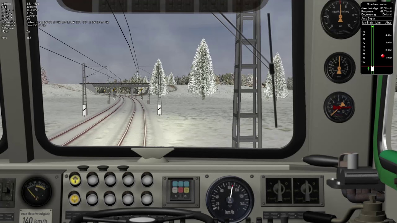 Microsoft Train Simulator Gameplay HD  -  GR  -  Rollbahn  -  Verteiler 3/3