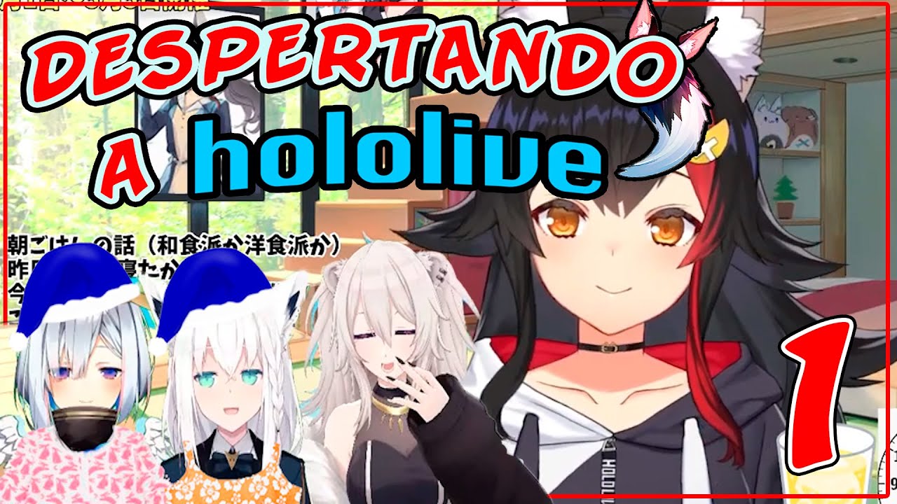 ¡Despertando a Hololive! - DÍA 1 (Kanata, Fubuki, Botan)【Hololive JP/ESP Sub】