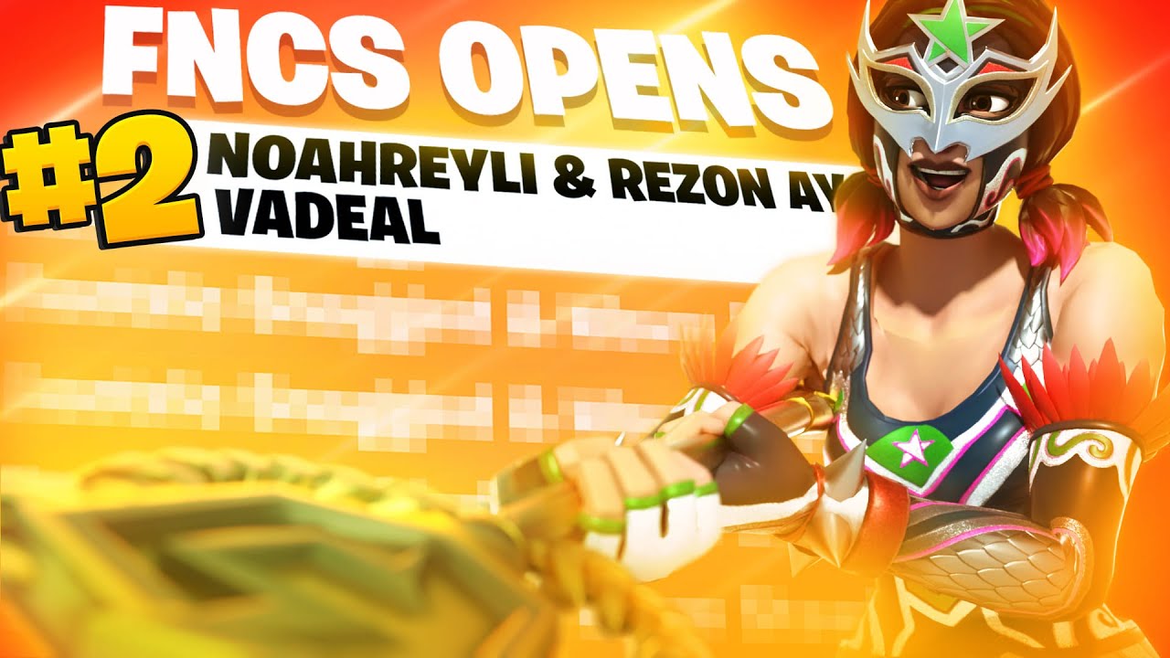 2ND in TRIO FNCS OPENS 🏆 w/ @vadeal & @rezonay_