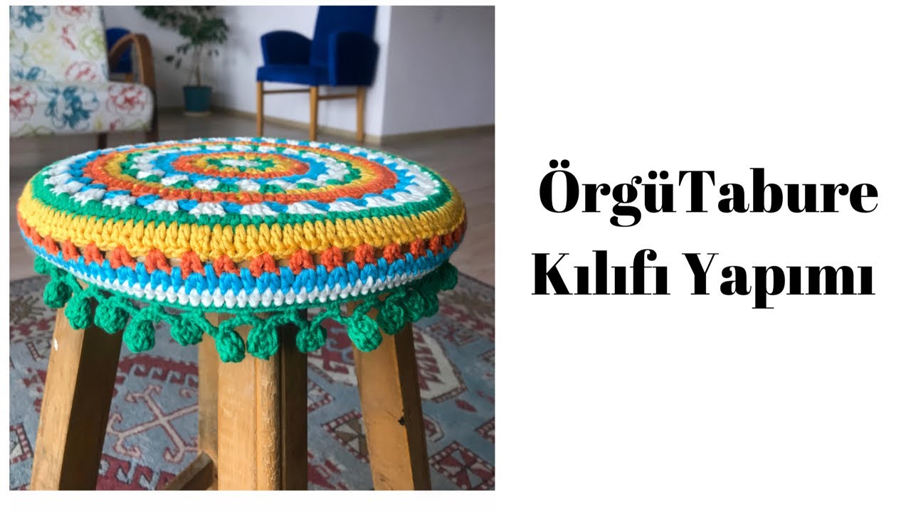 TABURE KILIFI YAPIMI/Mesh Stool Pouch