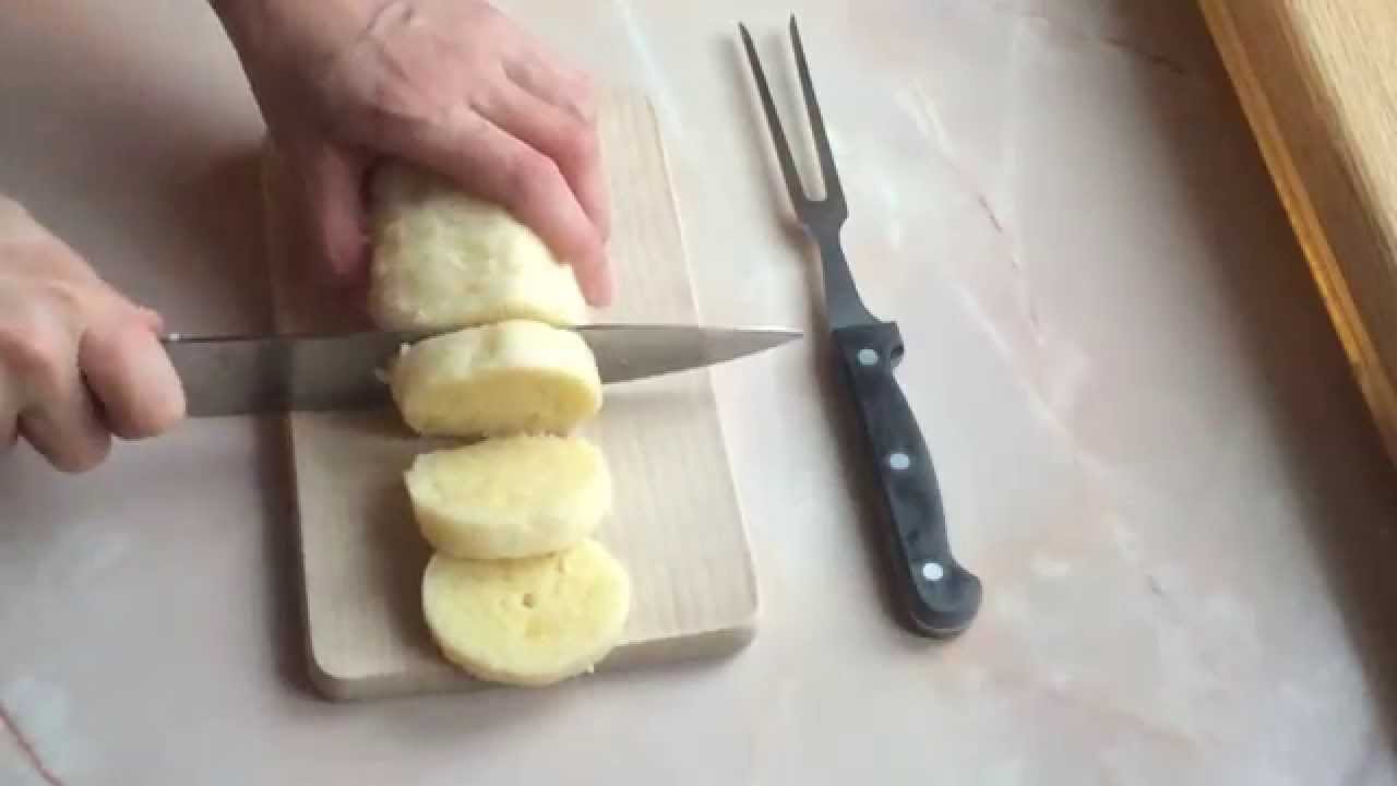 Bramborový knedlík - recept pro začátečníky