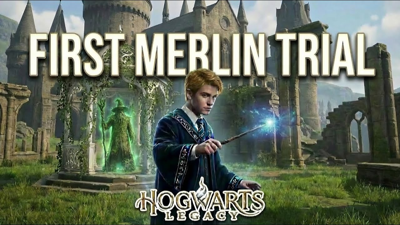 First Merlin Trial  ► Hogwarts Legacy No Commentary walkthrough