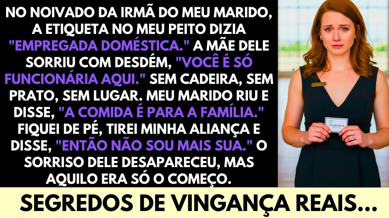 No Luxuoso Noivado Da Minha Cunhada, Me Chamaram De Empregada — Saí De Lá Mais Forte