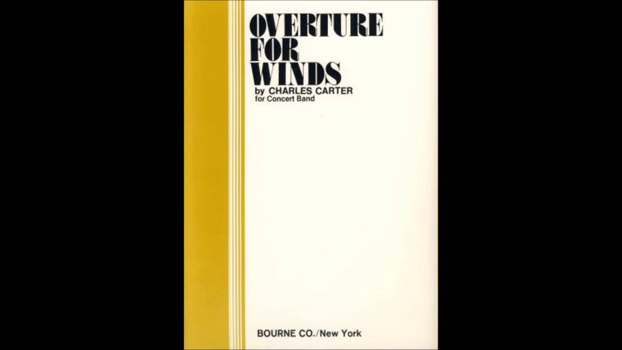 Overture for Winds - Charles Carter