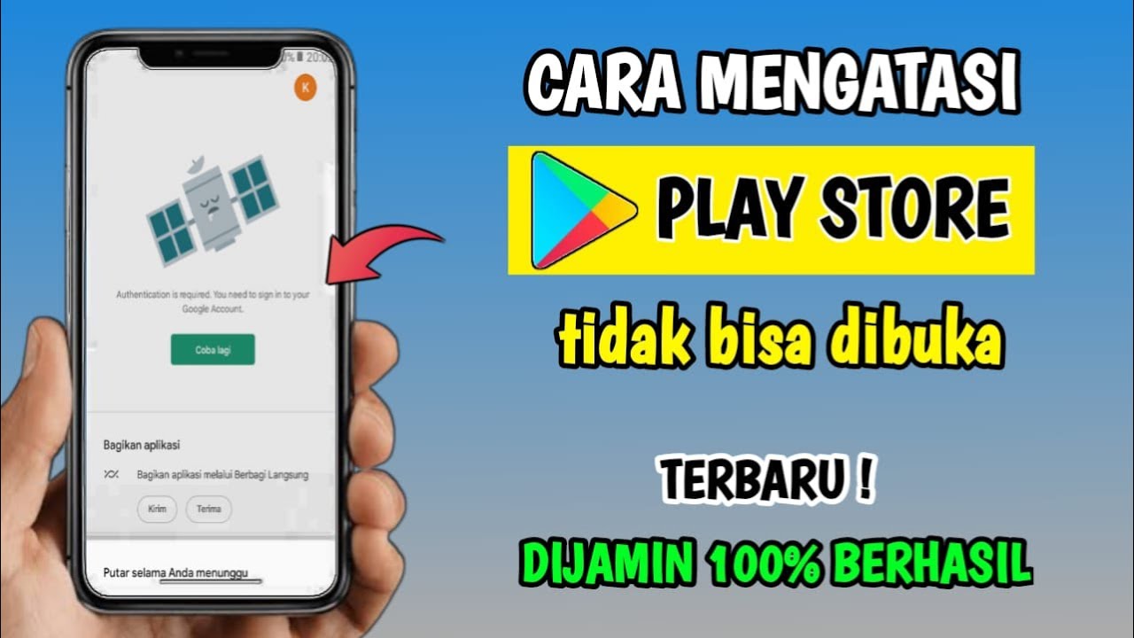 Cara Mengatasi Play Store Tidak Bisa Dibuka | Play Store Terus Berhenti