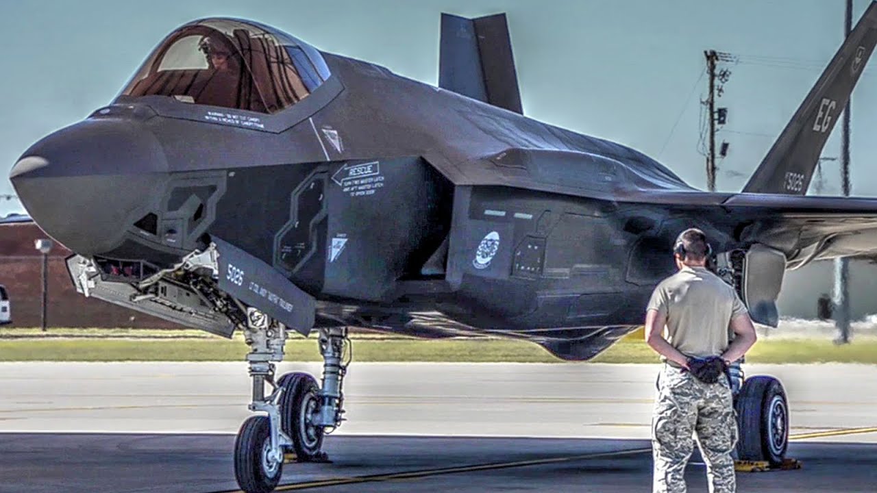 F-35 Fighter Jets Operations at McEntire Joint National Guard Base