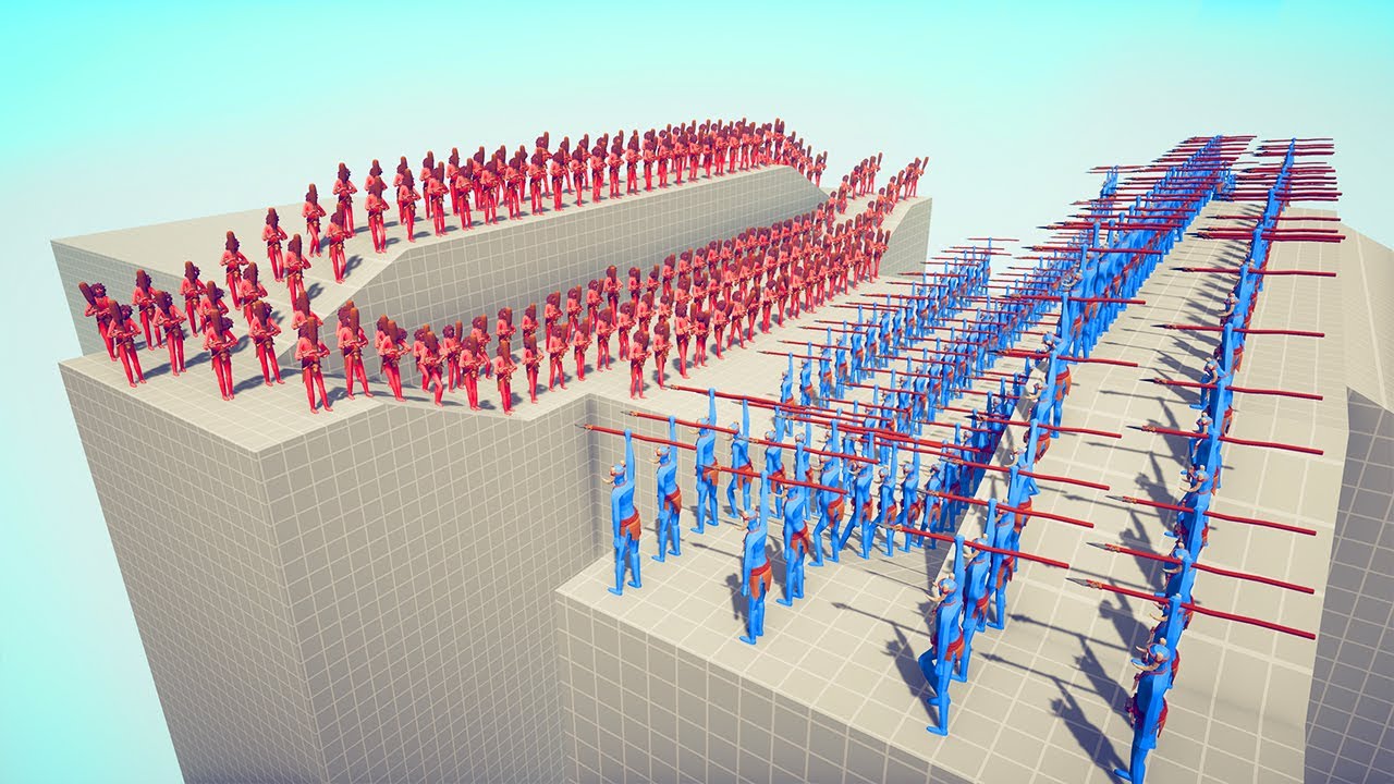 100x MELEE vs 100x RANGED -TOURNAMENT#43 | TABS - Totally Accurate Battle Simulator