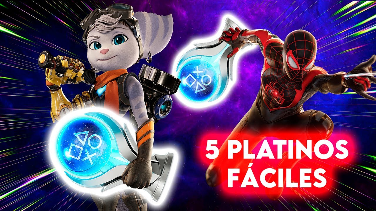 5 PLATINOS FÁCILES para comenzar a cazar TROFEOS 🏆🔥