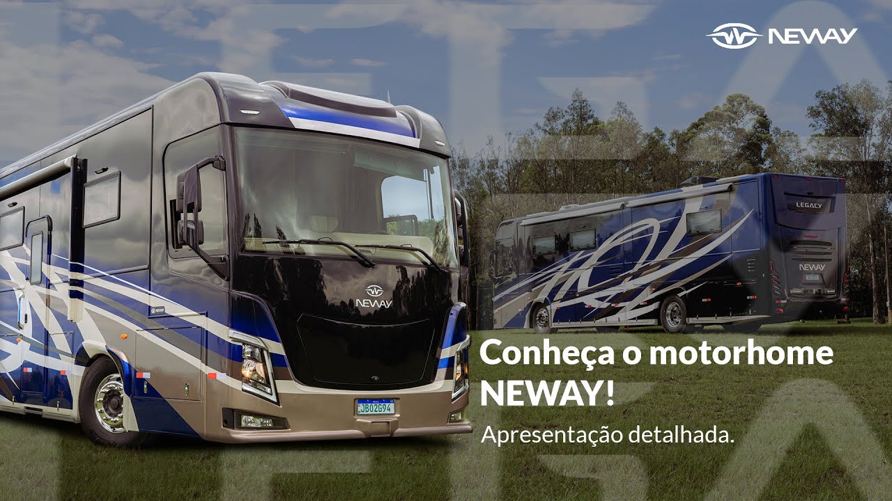 Motorhome Neway LEGACY, CNH C - Apresentação detalhada