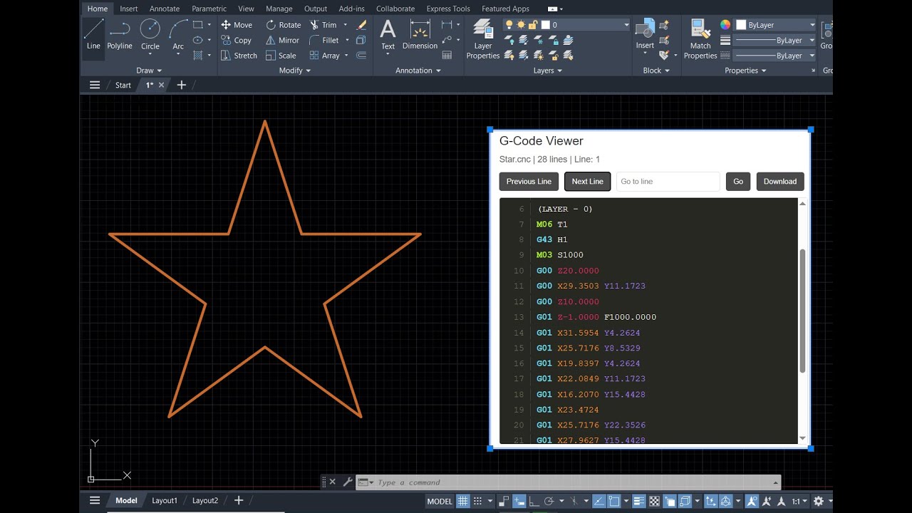 AutoCAD to G-Code – Full Workflow for CNC