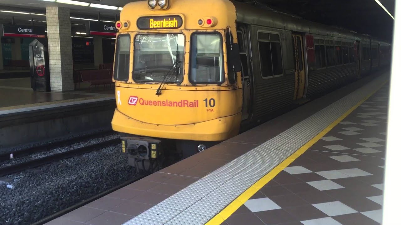 QR trains at Brisbane Central 6