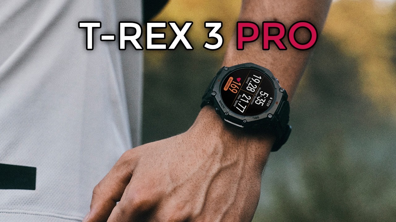 AMAZFIT T-REX 3 PRO - Finally a GARMIN FENIX Killer?