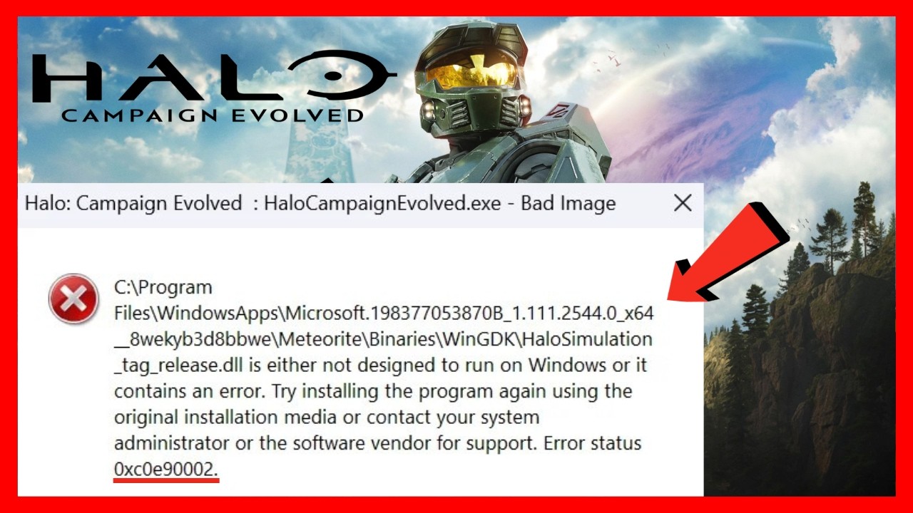 Как исправить ошибку 0xc0e90002 в HALO Campaign Evolved