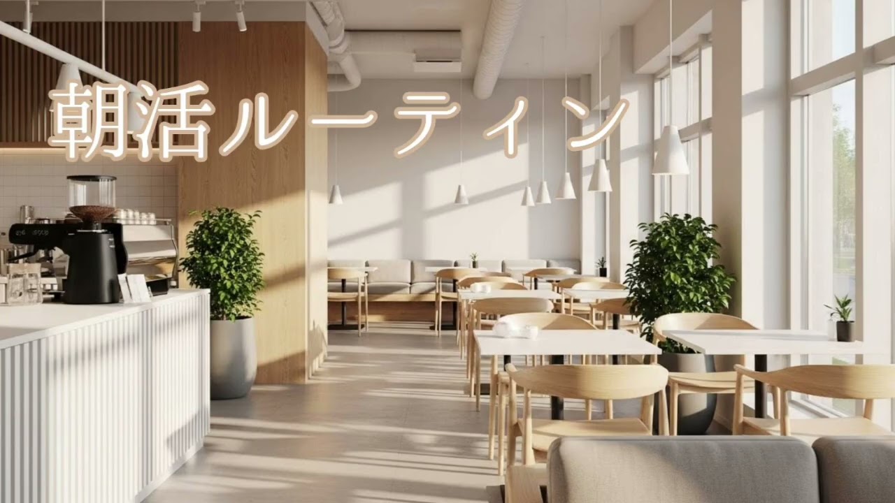 【勉強＆作業用】朝活ボサノバ カフェミュージック☕️ | 60分間のリラックスTime🎧