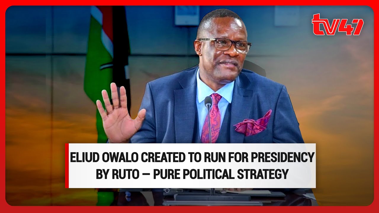 Eliud Owalo created to run for presidency by Ruto &mdash; pure political strategy & arithmetic - MP Gakuya