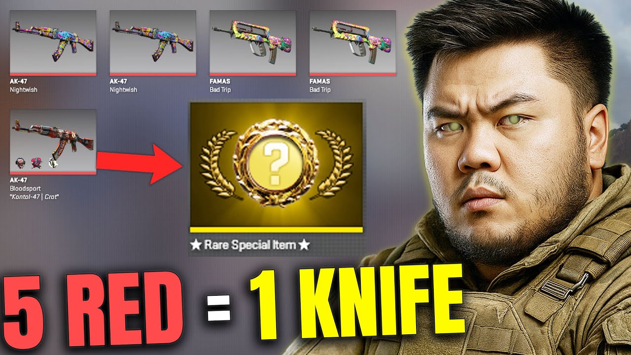 KNIFE TRADE UP! GET Butterfly Knife Gamma Doppler FN! - Counter Strike 2