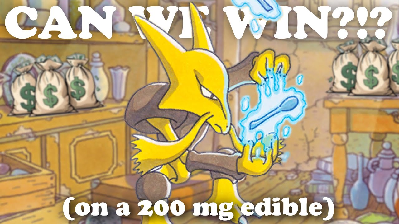 Can We Win an XMAS EVE CASH Tournament with Alakazam on a 200 mg Edible?!? (Pokémon TCG Live)